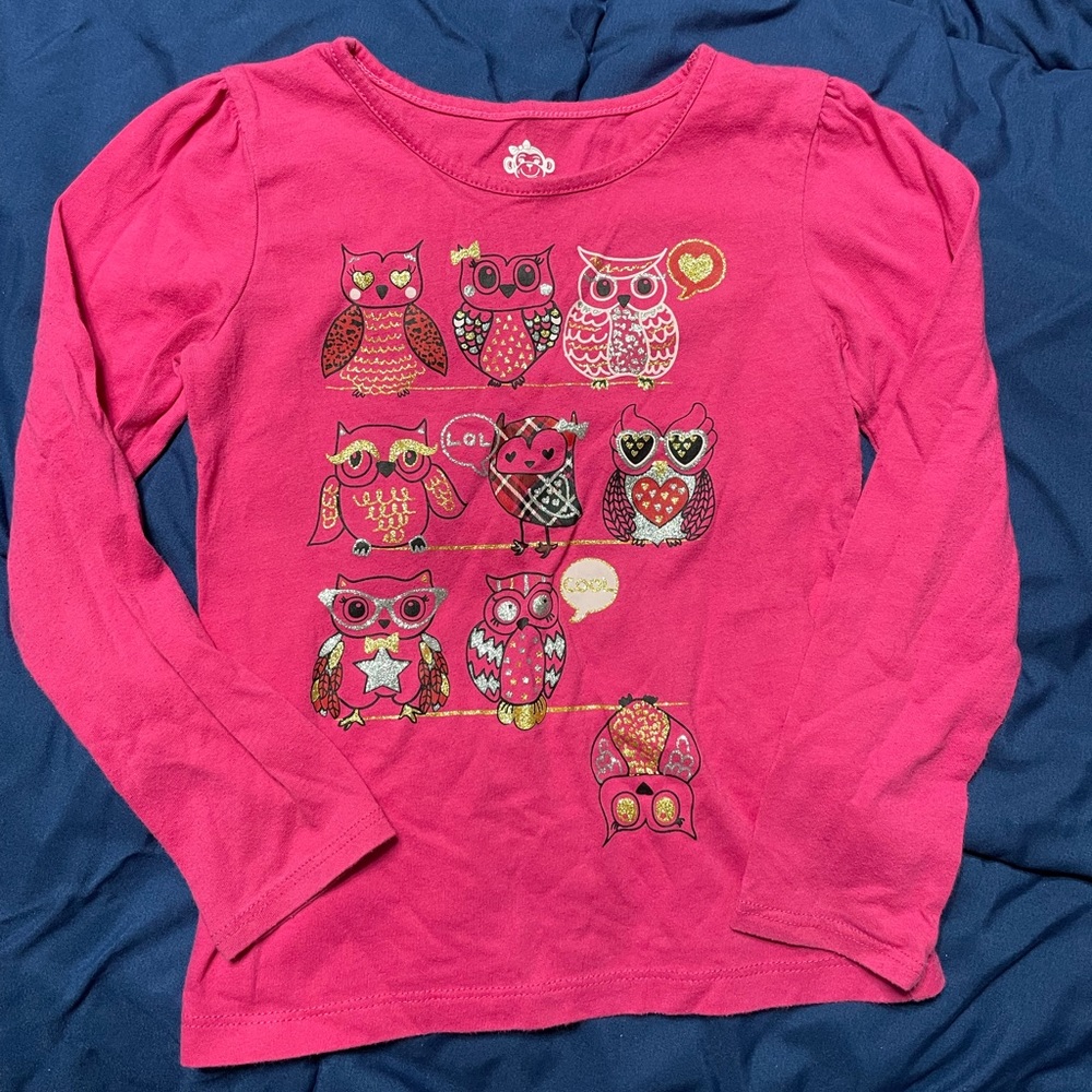 Long sleeve girls shirt